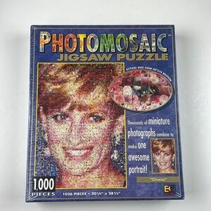 Lady Diana PhotoMosaic  Jigsaw Puzzle